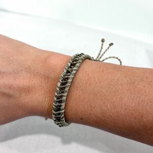 Pura Vida Afghan Beaded Woven Bracelet